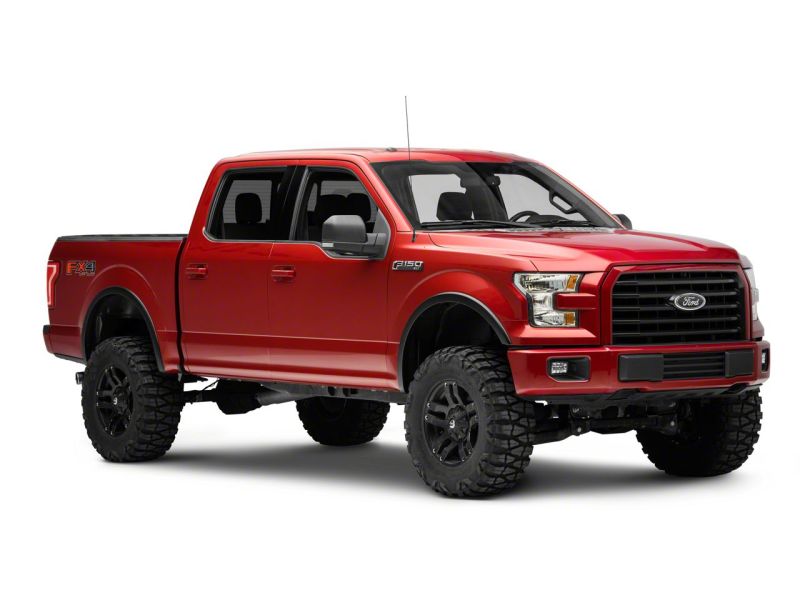 15-17 Ford F-150 Raxiom T551345 Axial OEM Style Rep Headlights - Chrome Housing (Clear Lens)