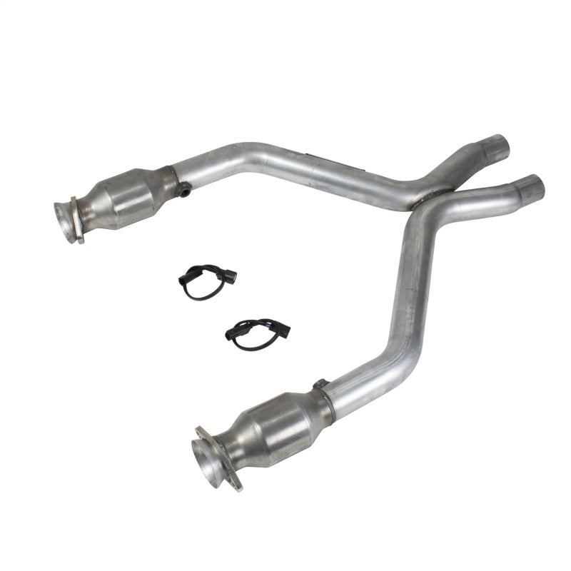 11-14 Ford Mustang V6 3.7 BBK 1461 High Flow Catted Short X-Pipe