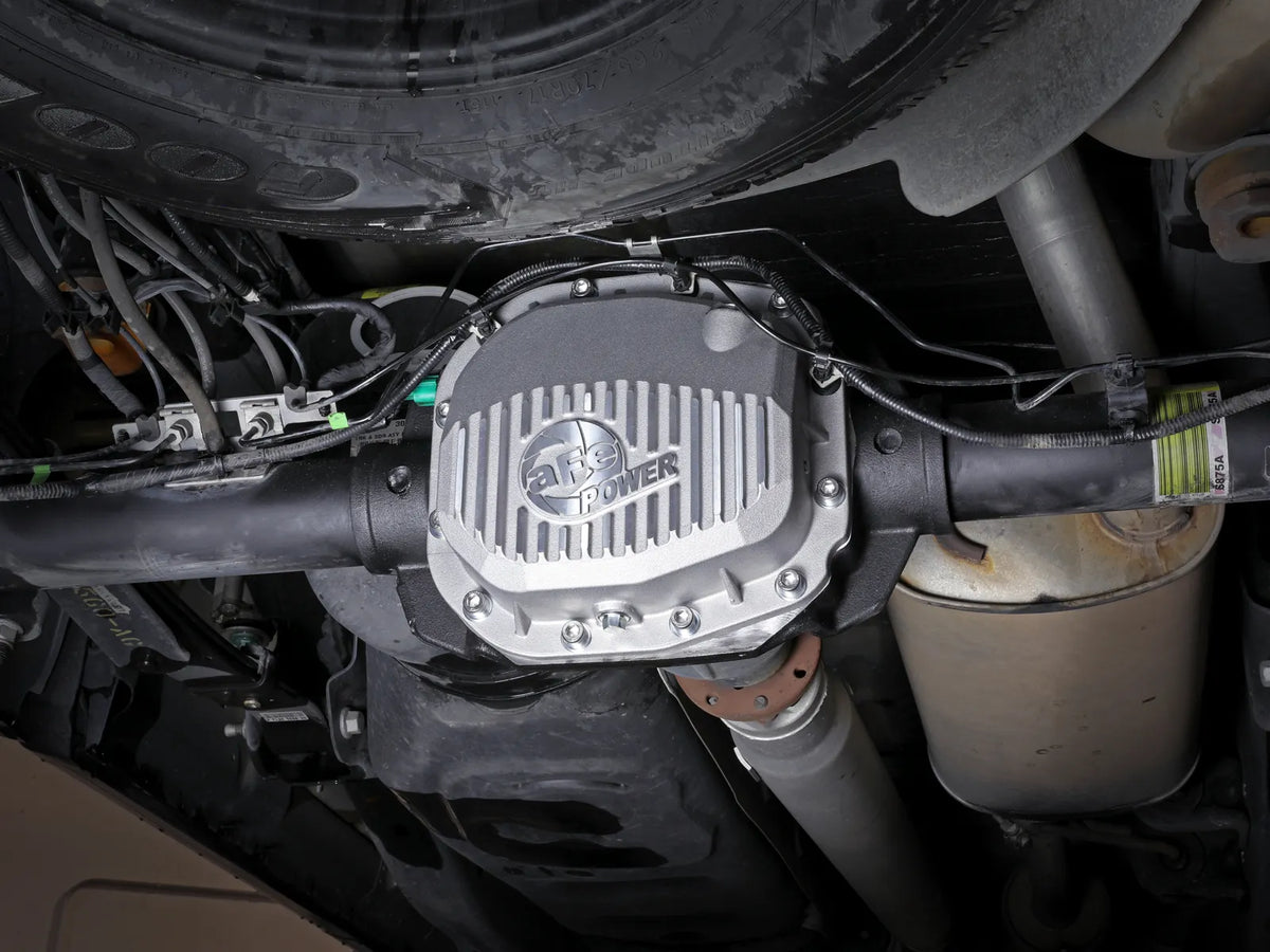 15-23 Ford F-150 aFe 46-71180A POWER Street Series Rear Differential Cover Raw w/ Machined Fins