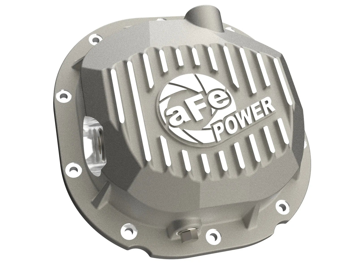 97-14 Ford F-150 / 11-14 Mustang GT 5.0L aFe 46-71410B 90-14 Ford F-150 Rear Differential Cover - Raw Finish Machined Fins