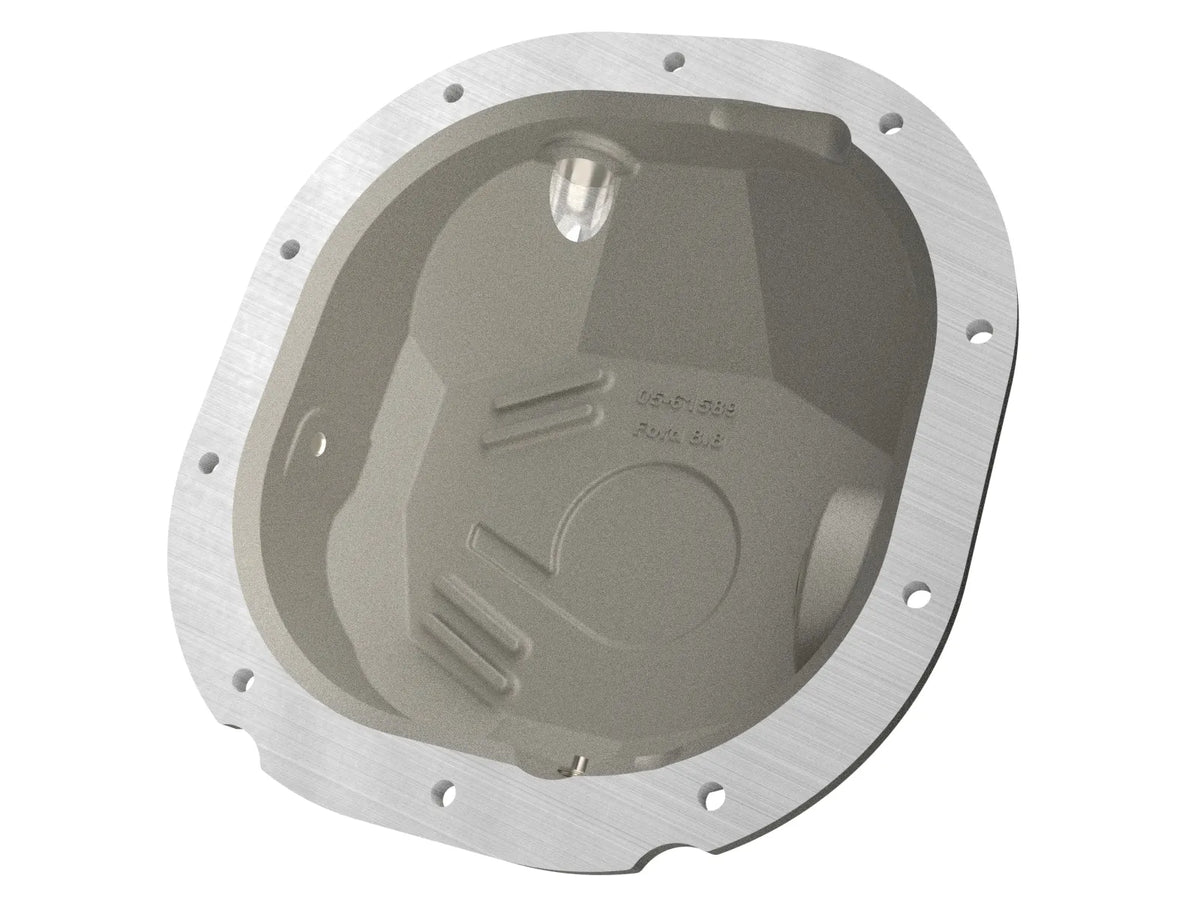 97-14 Ford F-150 / 11-14 Mustang GT 5.0L aFe 46-71410B 90-14 Ford F-150 Rear Differential Cover - Raw Finish Machined Fins
