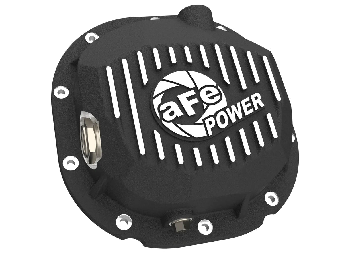 97-14 Ford F-150 / 11-14 Mustang GT 5.0L aFe 46-71410B 90-14 Ford F-150 Rear Differential Cover - Black Finish Machined Fins