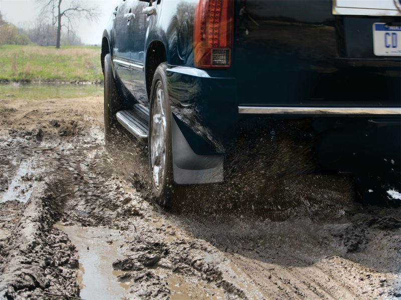 04-14 Ford F150 WeatherTech 120002 Reg/Sup/CrewCab No Drill Mudflaps - Black