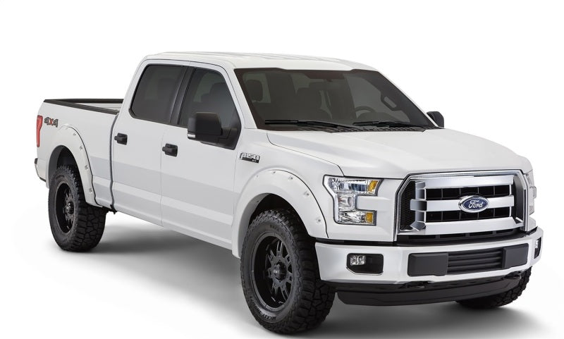 18-20 Ford F-150 Bushwacker 20945-12 Pocket Style Flares 4 pc Oxford White
