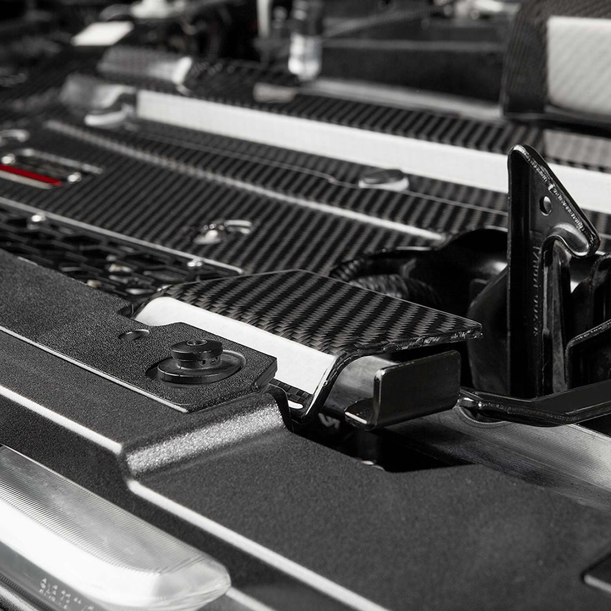 Cobb 4F3660 Redline Carbon Fiber Radiator Shroud for 21-24 F-150 2.7L / 21-23 3.5L F-150 & Raptor / 21-23 F-150 5.0L