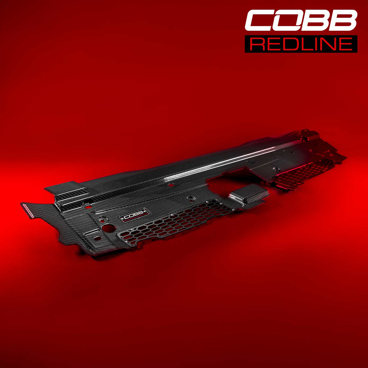 Cobb 4F3660 Redline Carbon Fiber Radiator Shroud for 21-24 F-150 2.7L / 21-23 3.5L F-150 & Raptor / 21-23 F-150 5.0L
