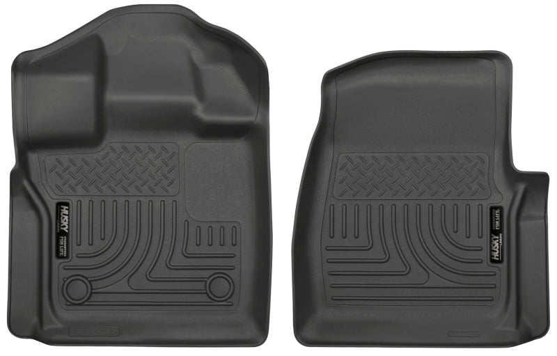 15-26 Ford F-150 Husky Liners 18351 WeatherBeater Front Floor Liners Black