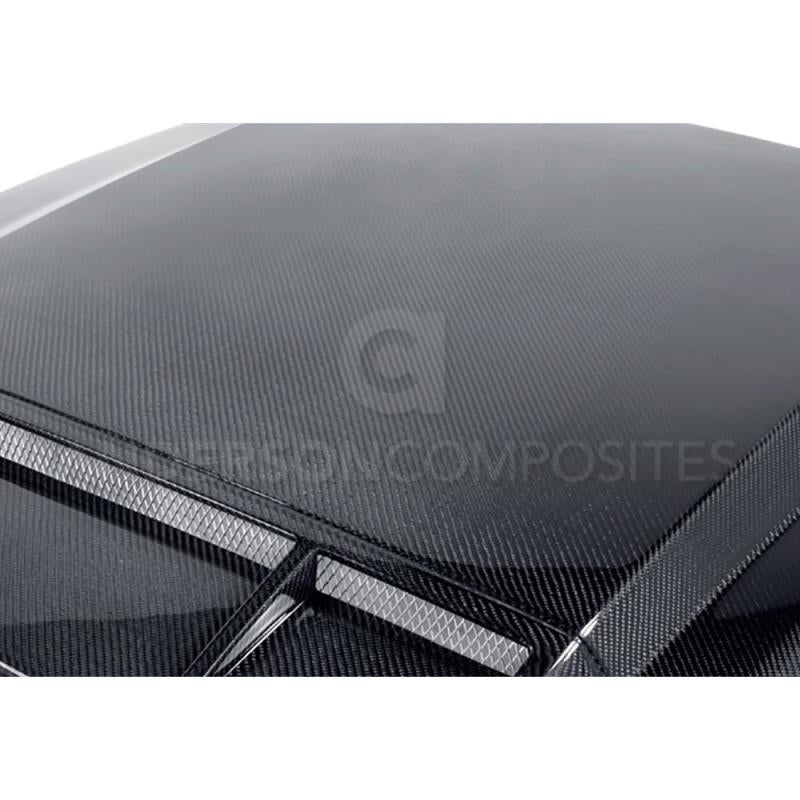13-14 Ford Mustang GT Anderson Composites AC-HD1011FDMU-TS Ram Air Type-CR Hood