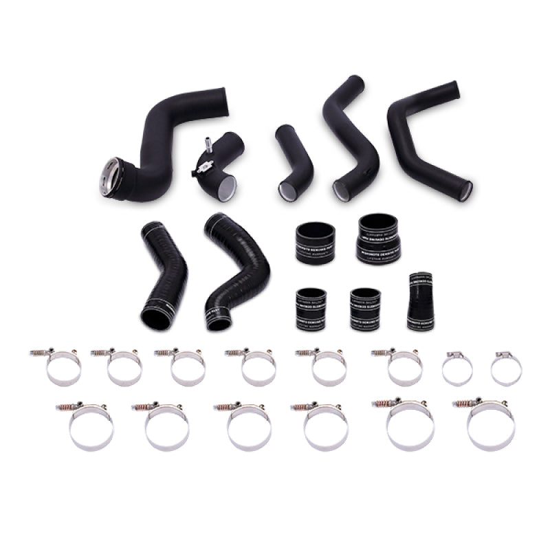 11-14 Ford F-150 EcoBoost Mishimoto MMINT-F150-11KBSL Performance Intercooler Sleek Silver with Black Piping