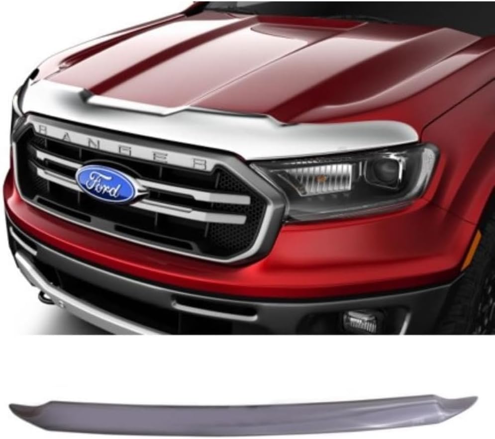 18-24 Ford Expedition Husky Liners 2892097 Aeroskin Hood Protector - Chrome