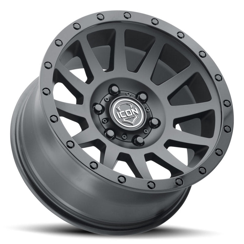 21-23 Ford Bronco / 19-23 Ford Ranger ICON 2017859057DB Compression 5.75in BS 17x8.5 6x5.5 25mm Offset 95.1mm Bore Double Black Wheel