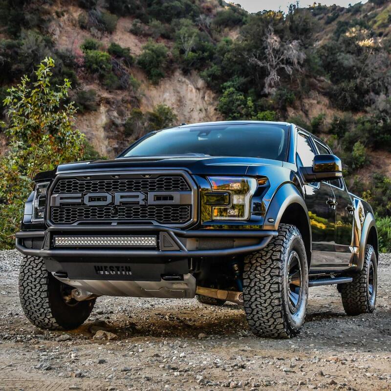 17-20 Ford F-150 Raptor Westin 58-62025 Outlaw Front Bumper - Textured Black