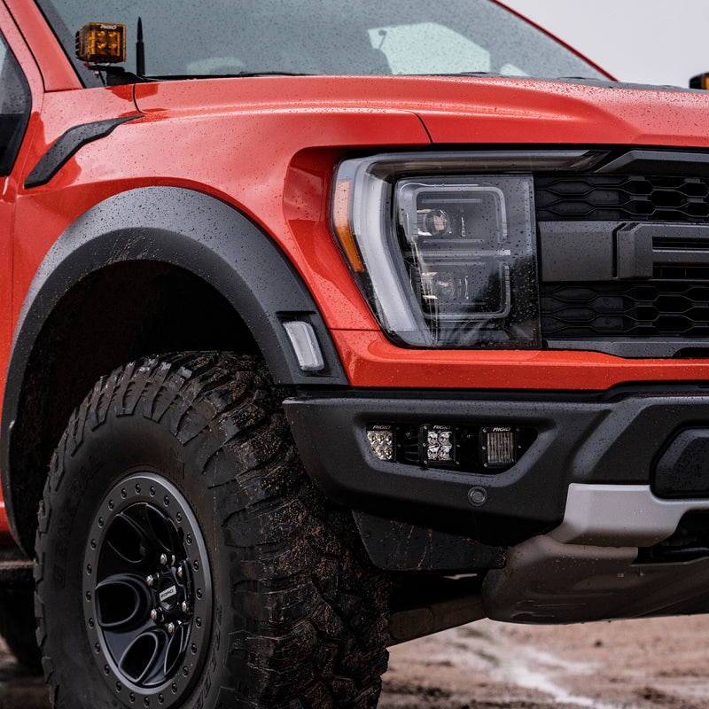 21-23 Ford Raptor Rigid Industries 46738 Triple Fog Lights Kit