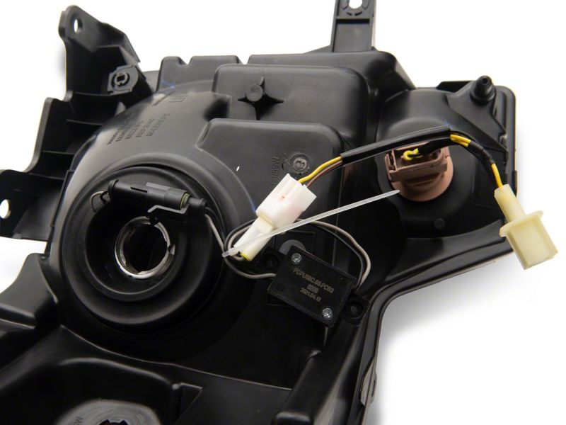09-14 Ford F-150 Raxiom T566367 Axial Series Headlights w/ LED Bar- Blk Housing (Clear Lens)