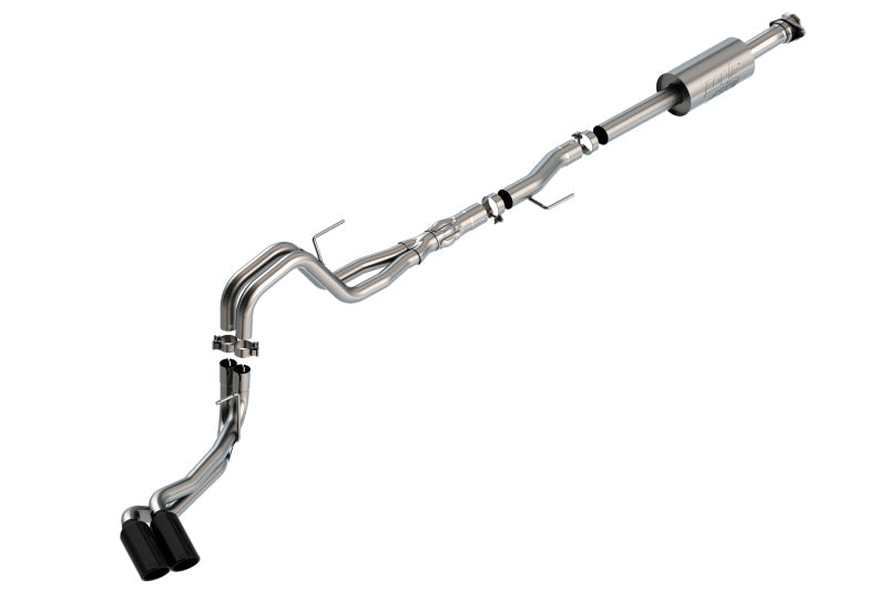 21-25 Ford F-150 5.0L V8 Borla 140875BC Cat-Back Exhaust System ATAK