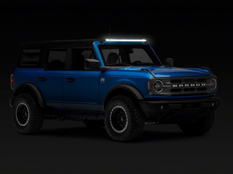 21-23 Ford Bronco Raxiom FB13197 Axial 40-In 240w White/Amber Combo LED Light Bar w/WSHLD Mounting Brackets