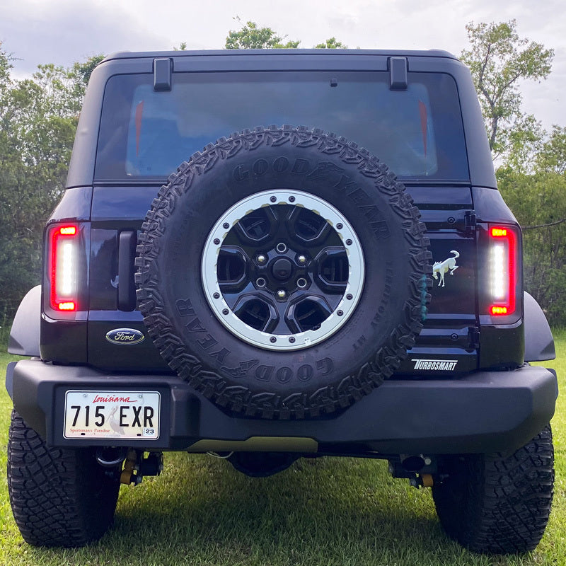 21-24 Bronco ORACLE Lighting 5892-504 Flush Style (Lensless) LED Tail Lights - Standard Red Lens
