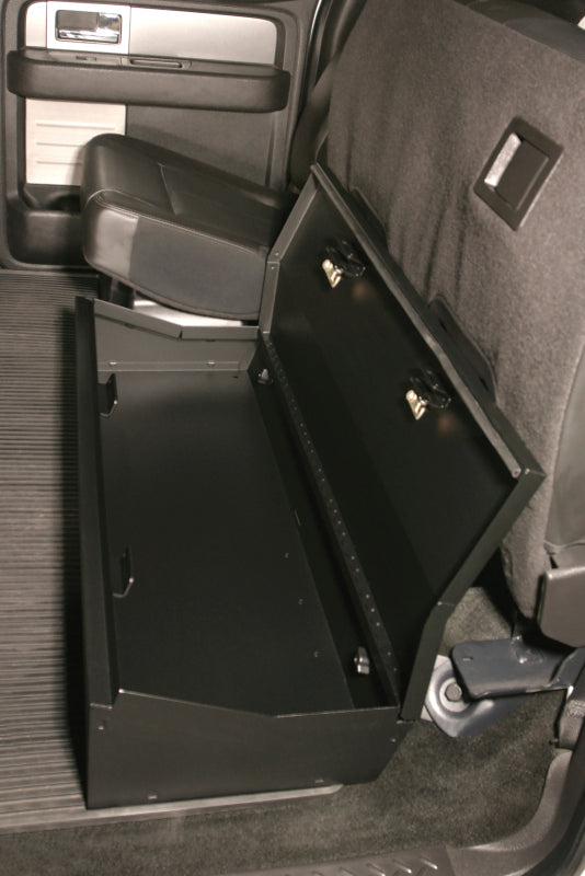 09-14 Ford F-150 Crew Cab Tuffy 287-01 Underseat Full Lockbox w/ Standard Key