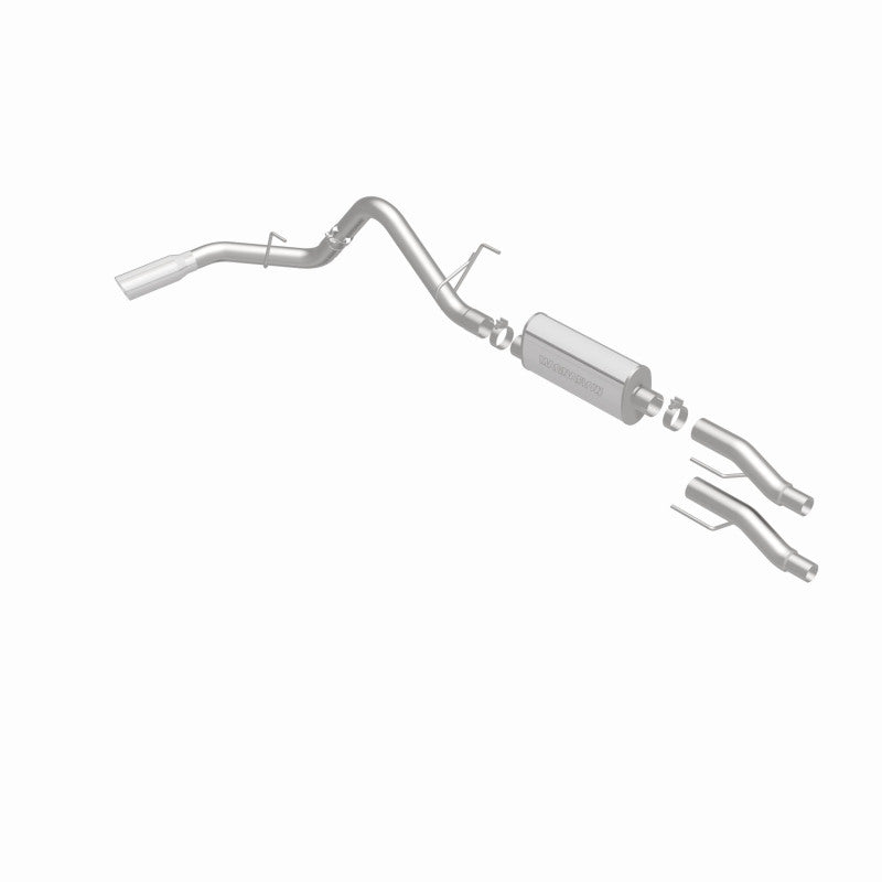 11-14 Ford F-150 V6 3.7L / V8 5.0L & 6.2L MagnaFlow 15000 2.5in SS Catback Exhaust Single Rear Side Exit