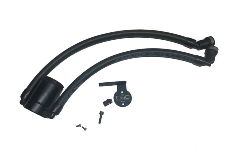 11-14 Ford F-150 / Raptor 6.2L J&L 3036P-B Passenger Side Oil Separator 3.0 - Black Anodized
