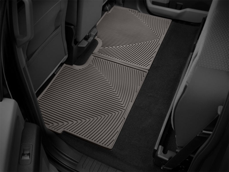 15-24 Ford F-150 SuperCab, SuperCrew WeatherTech W346CO Rear Rubber Mats -Cocoa
