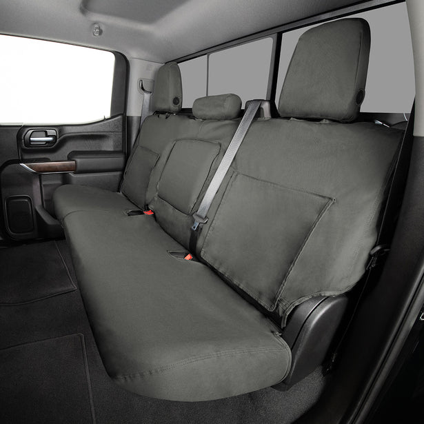 19-23 Ford Ranger 2.3L EB Covercraft SS7509PCCH Polycotton SeatSaver Custom Seat Covers - Charcoal: 2nd Row