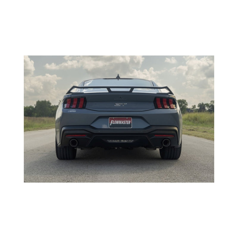 24-26 Ford Mustang GT 5.0 V8 / 2.3L V6 Flowmaster 818162 American Thunder Axle-Back Exhaust System