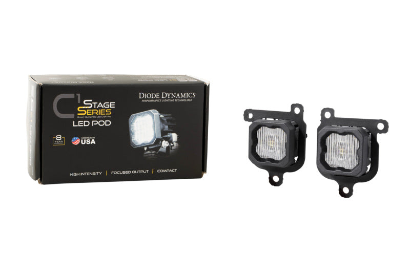21-25 Ford Bronco Sport Diode Dynamics DD7174 SSC1 LED Fog Light Kit