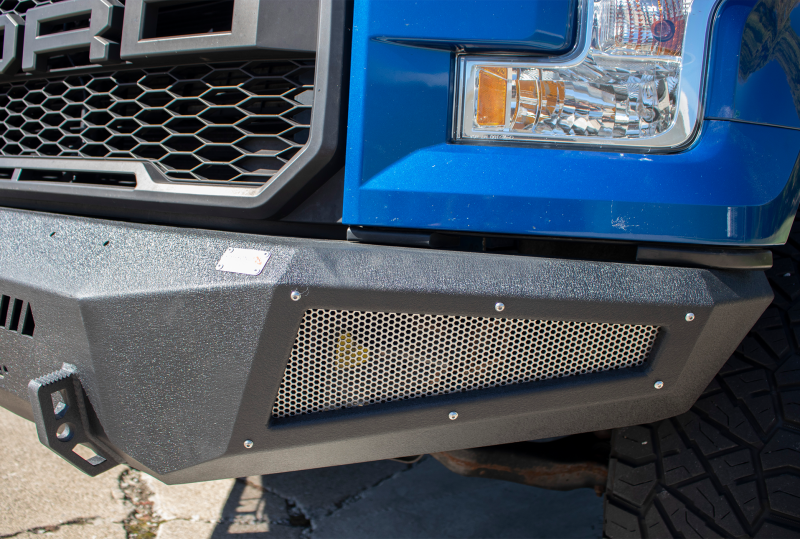 15-17 Ford F-150 Fishbone Offroad FB22365 Pelican Front Winch Bumper - Black