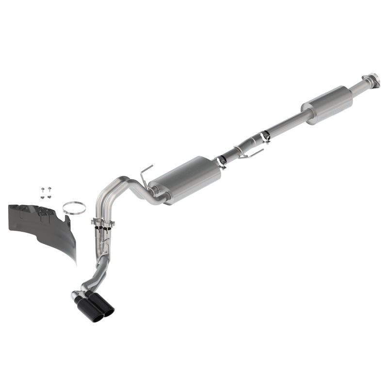 21-26 Ford F-150 2.7L V6 / 3.5L V6 / 5.0L V8 Ford Racing Performance M-5200-FTBS Touring Exhaust Side Exit - Black