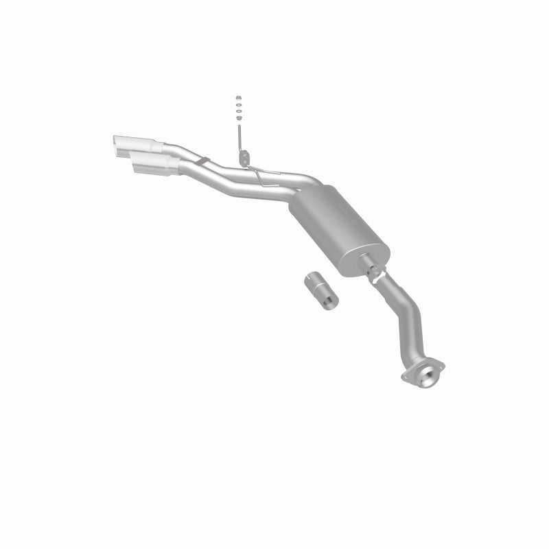 11-14 Ford F-150 V8 5.0L Magnaflow 15101 2.5in SS Cat Back Exhaust Dual Same Side Before P/S Rear Tire Exit