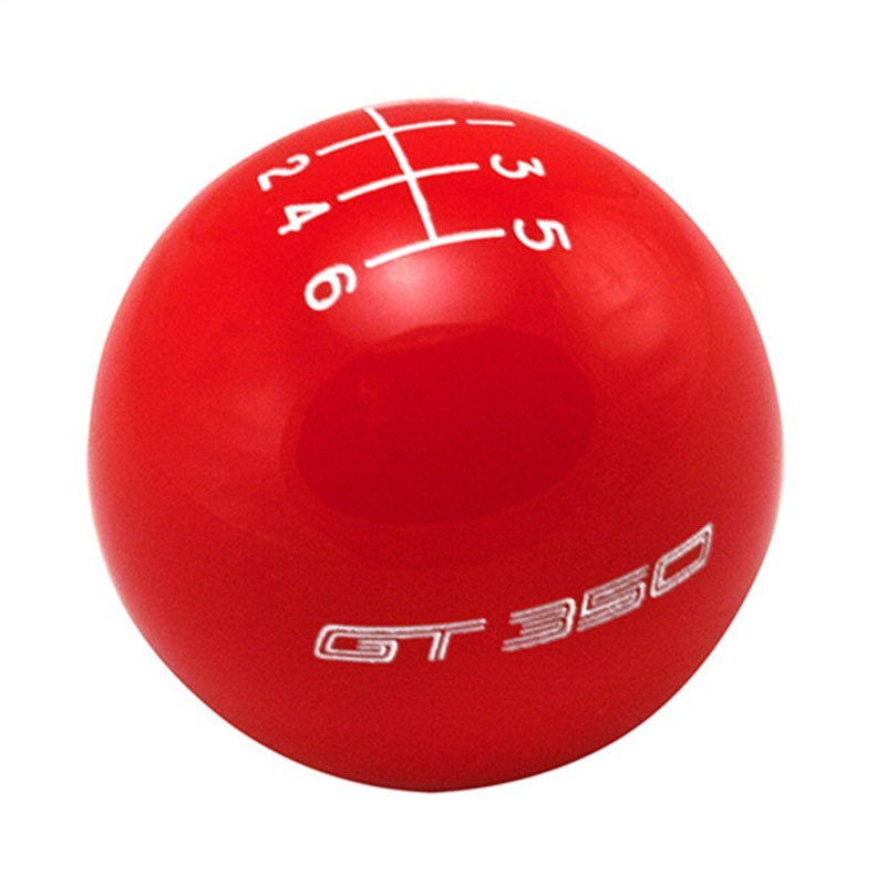 15-20 Ford Mustang GT350 Ford Racing M-7213-M8SR Ford Performance Shift Knob 6-Speed - Red