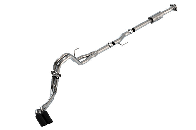 21-25 Ford F-150 2.7L / 3.5L V6 Borla 140872BC Cat-Back Exhaust System ATAK