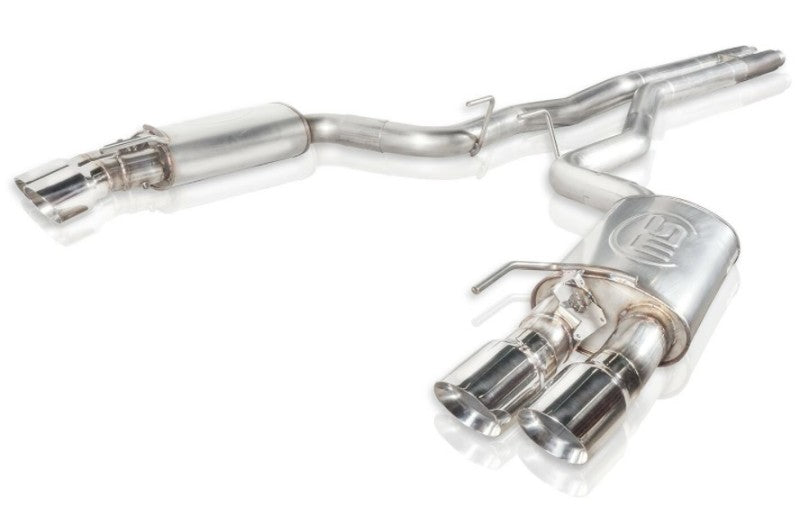 18-23 Ford Mustang GT V8 5.0L Stainless Works M18CBXPCL 3in Legend Catback w/ X-Pipe