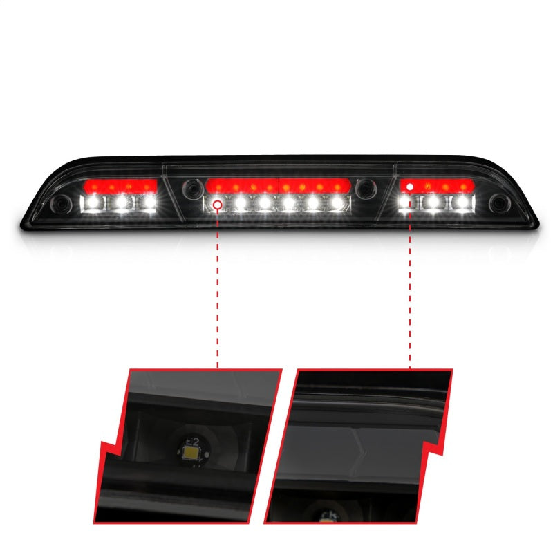 15-23 Ford F-150 / 19-23 Ranger ANZO 531112 LED Third Brake Light - Black Housing/Smoke Lens