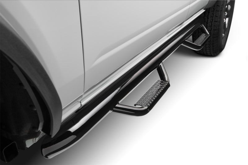 21-23 Ford Bronco 2DR N-Fab F2156B 3in SRW Nerf Step - Wheel 2 Wheel - Gloss Black