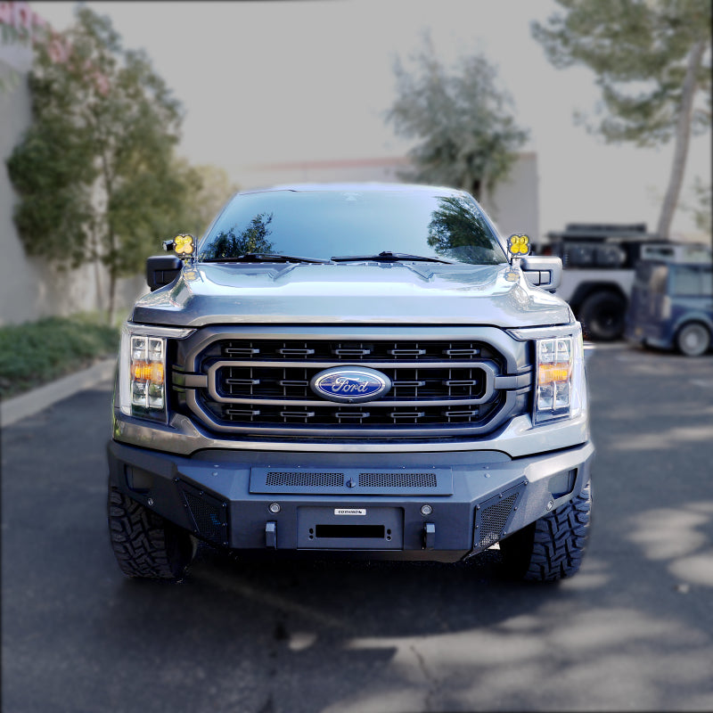 21-24 Ford F-150 Go Rhino 24398T BR6 Winch-Ready Front Bumper - Textured Black