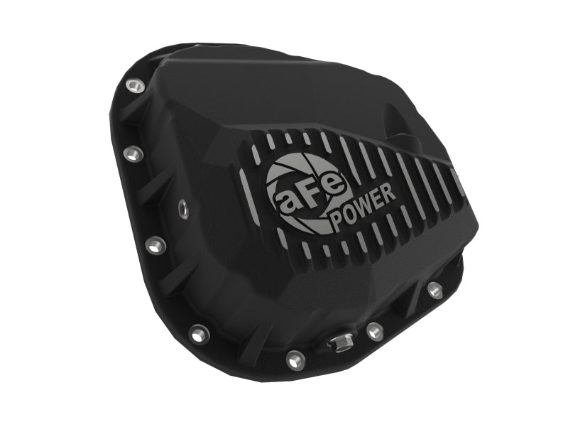 97-23 Ford F-150 AFE 46-71320B Pro Series Rear Differential Cover Black w/ Machined Fins