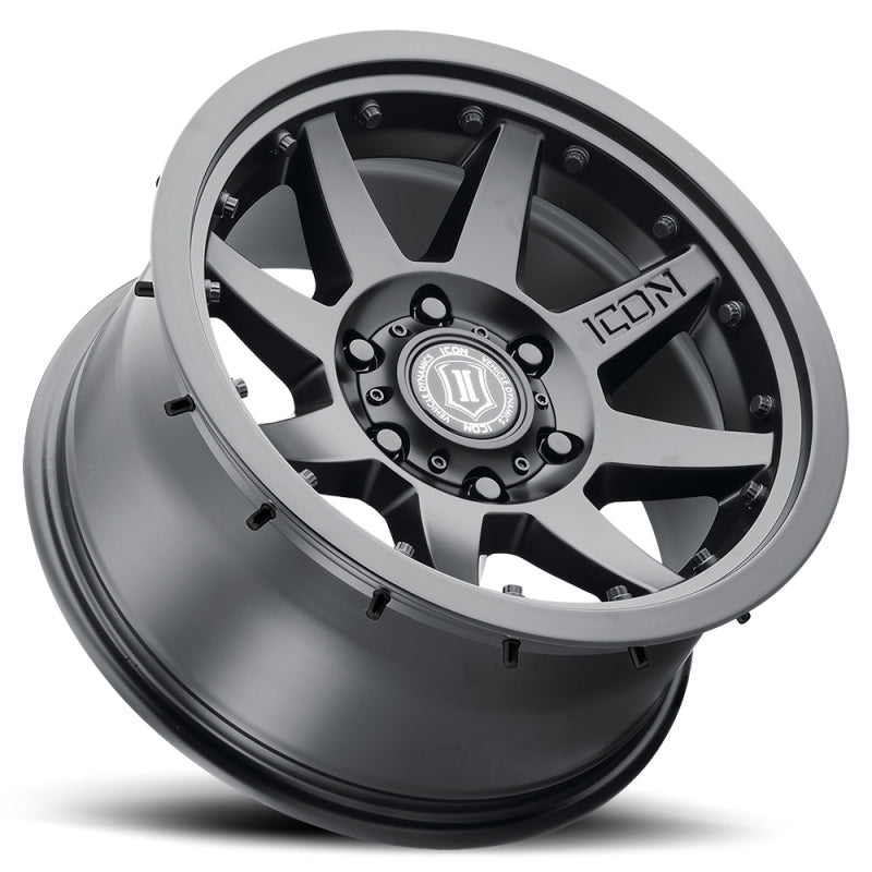 21-23 Ford Bronco ICON 21817858347SB Rebound Pro 17 x 8.5 / 6 x 5.5 / 0mm Offset 4.75in BS 106.1mm Bore Satin Black Wheel