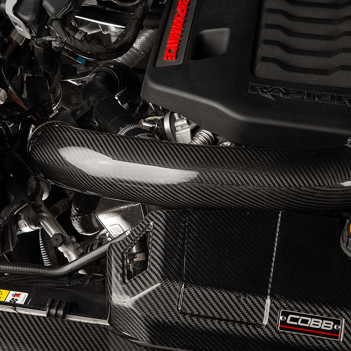 17-20 Ford F-150 / Raptor / 19-20 F-150 Limited 3.5L COBB 7F4260 Redline Carbon Fiber Turbo Inlets