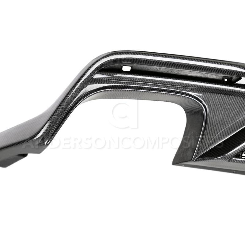 20-22 Mustang Shelby GT500 Anderson Composites AC-RL20FDMU500 Carbon Fiber Rear Diffuser