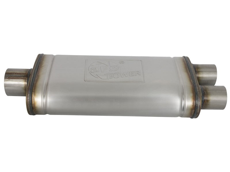 21-25 Ford F-150 2.7L & 3.5L V6 / 5.0L V8 AFE 49-43128-P Rebel Series 3 to 2.5in SS Cat-Back Exhaust System w/ Polished Tip