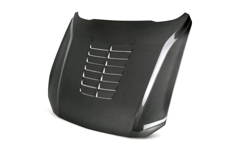 18-23 Ford Mustang Anderson Composites AC-HD18FDMU-GT5-DS Double Sided Type-GT5 Carbon Fiber Hood