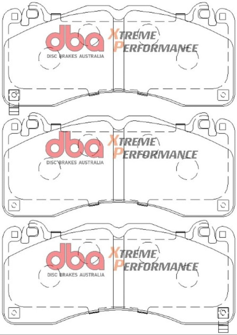 14-23 Ford Mustang GT DBA DB9021XP (w/Performance Pkg/380mm Front Rotor) XP Performance Front Brake Pads
