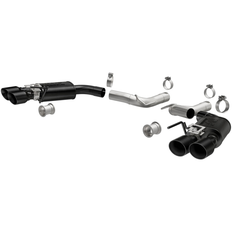 18-23 Ford Mustang 5.0L Magnaflow 19419 SYS Competition Black A/B