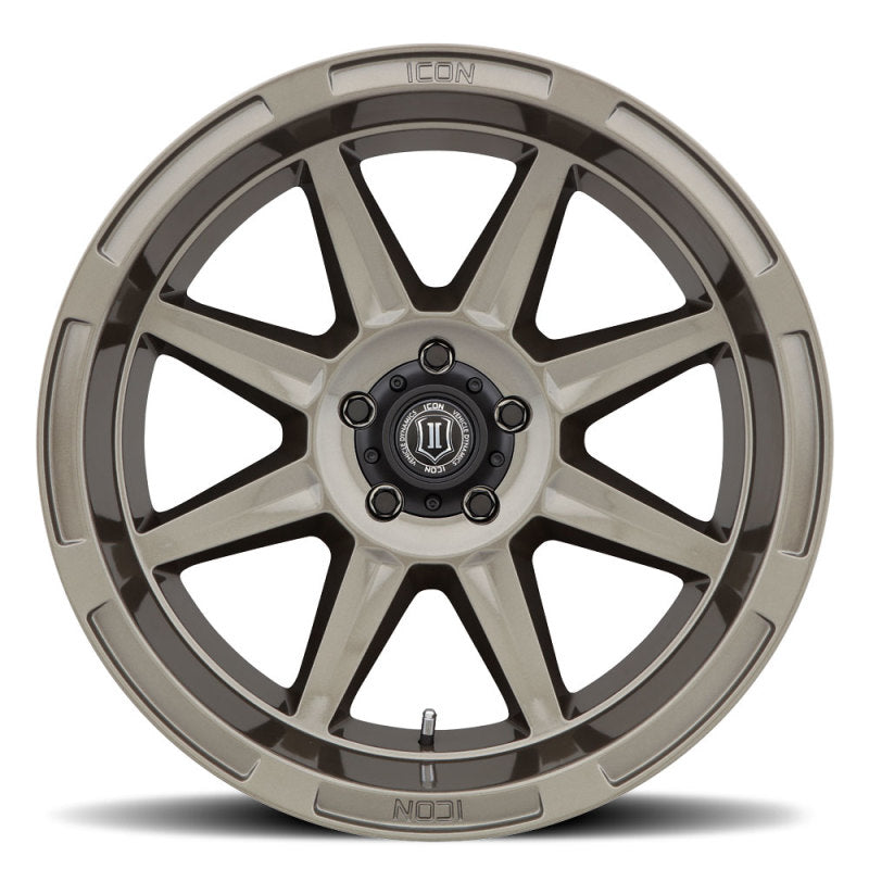 04-23 Ford F-150 / 17-23 Raptor ICON 6020106345BG Bandit 20x10 6x135 -24mm Offset 4.5in BS Gloss Bronze Wheel