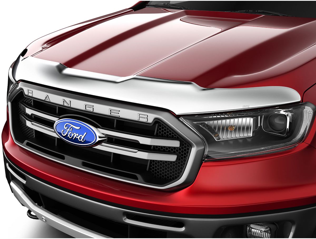 19-23 Ford Ranger Husky Liners 2892166 Aeroskin Hood Protector - Chrome