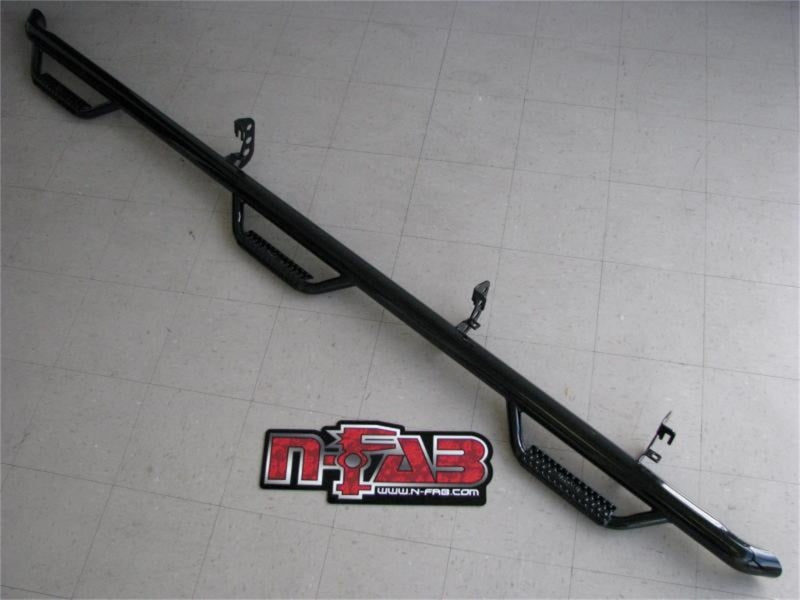 09-14 Ford F-150 N-Fab Nerf Step F09100QC-6-TX SuperCab 6.5ft Bed -Tex. Black -Bed Access 3in