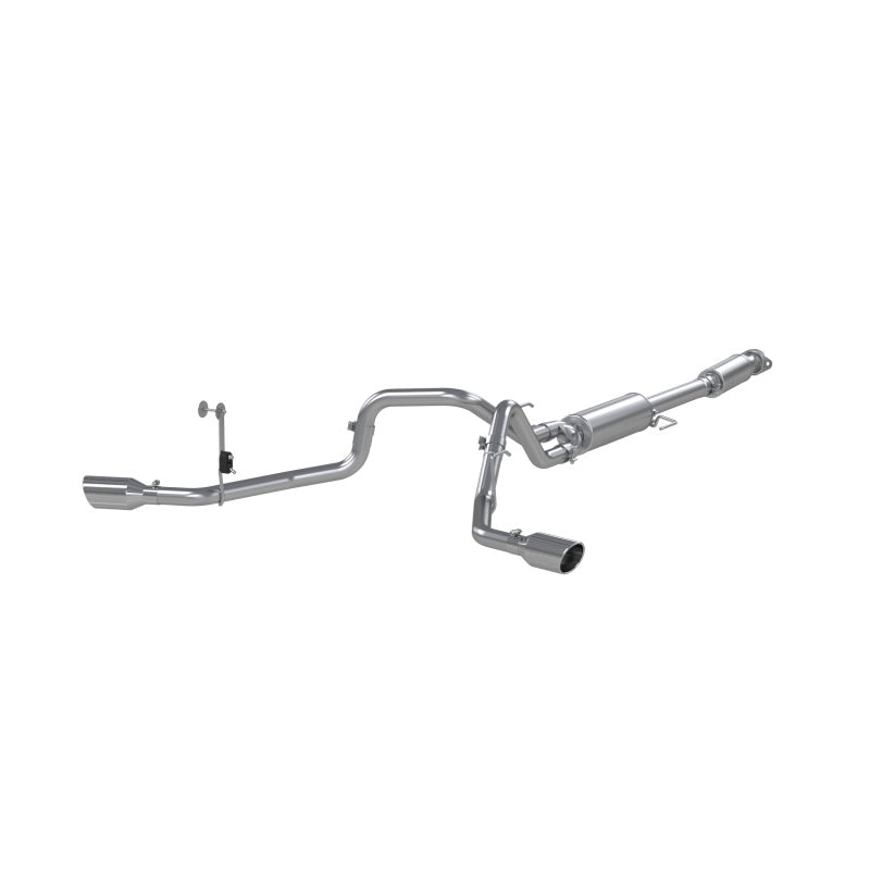 21-25 Ford F-150 2.7L V6 / 3.5L V6 / 5.0L V8 MBRP S5213AL 3-2.5in Aluminized Steel Cat-Back Exhaust Dual Side Exit w/ T304 SS Tip
