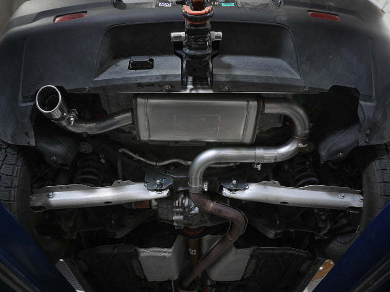21-23 Ford Bronco Sport 1.5L L3 / 2.0L L4 AFE 49-33141-P Vulcan Series 2.5in 304 SS Axle-Back Exhaust System-Polished Tip